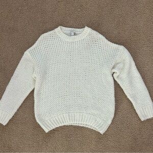Cream Knit Sweater